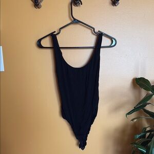 Princess Polly Black Bodysuit, Size 6